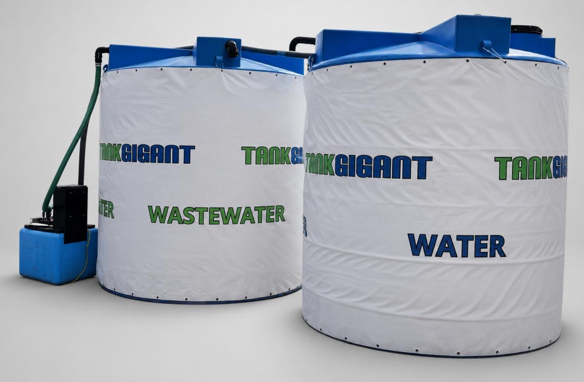 Tankgigant schoon- en vuilwater systeem
