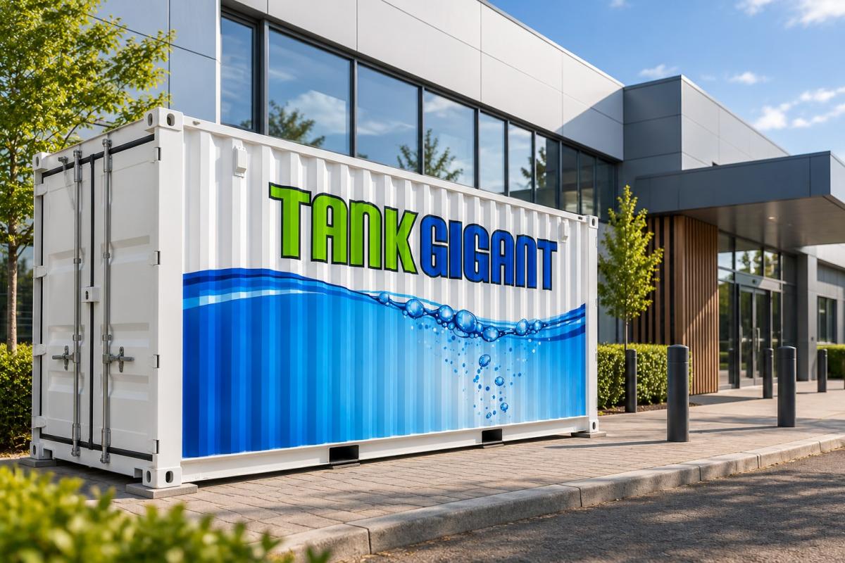 Tankgigant noodwatervoorziening